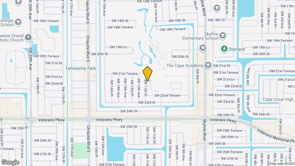 2137 SW 11th Ct Map and Location Details