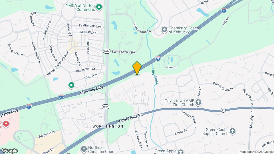 10504 Southern Meadows Map and Location Details