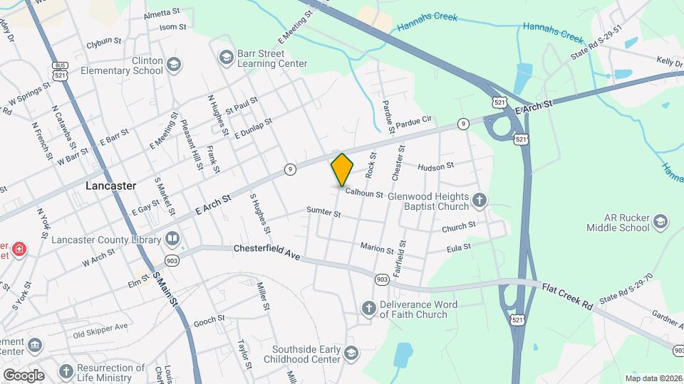 401 Glenwood Ave Map and Location Details