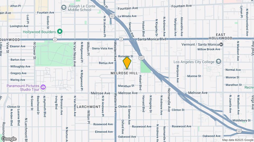 5077 Lemon Grove Ave Map and Location Details
