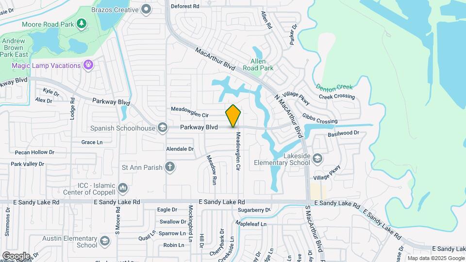 837 Parkway Blvd Mapa y Detalles de la Ubicación