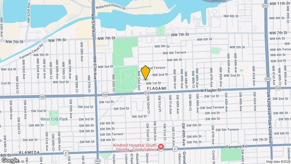 5261 NW 1st St Map and Location Details