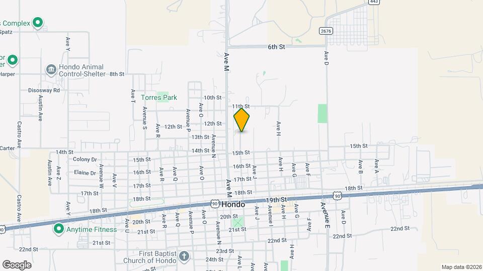 1301 Ave K Map and Location Details