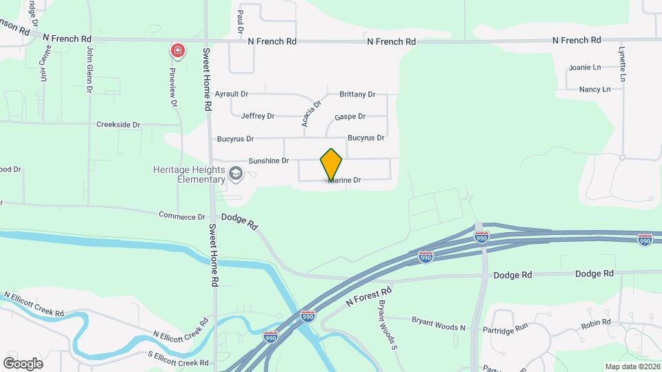 87 Marine Dr Mapa y Detalles de la Ubicación