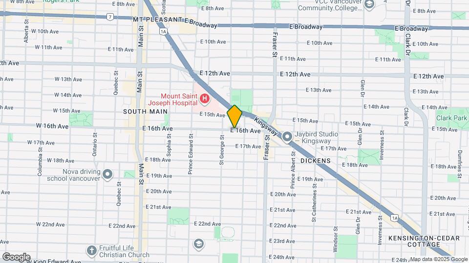 558 16th Av E Map and Location Details