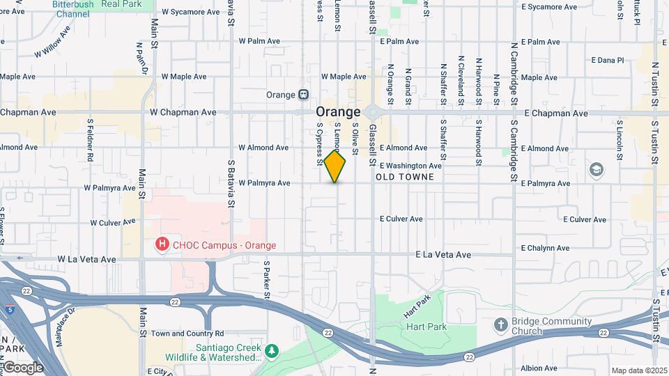 310 W Palmyra Ave Map and Location Details