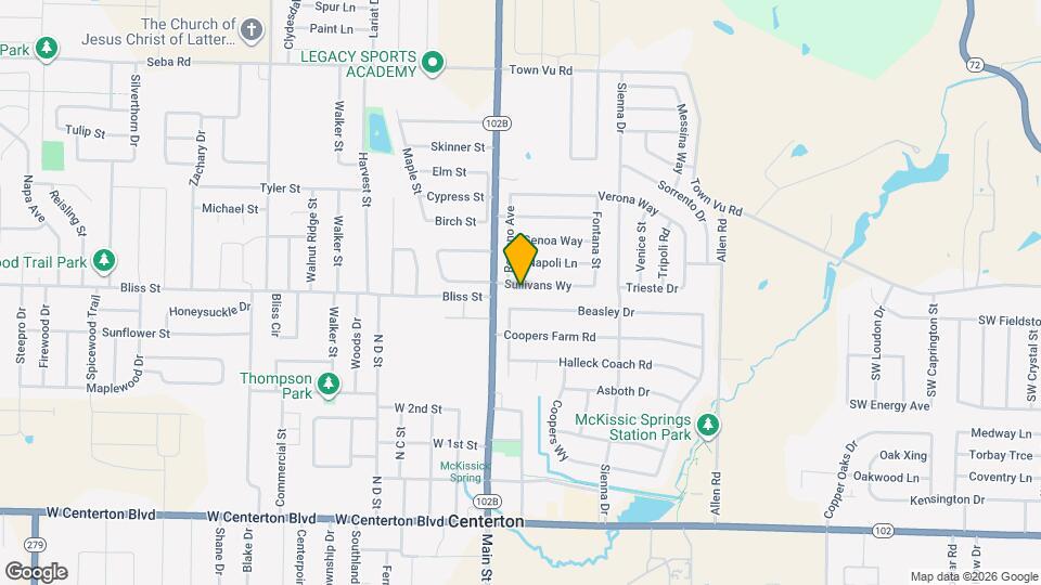 130 Sullivans Wy Map and Location Details