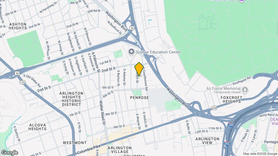 403 S Veitch St Map and Location Details