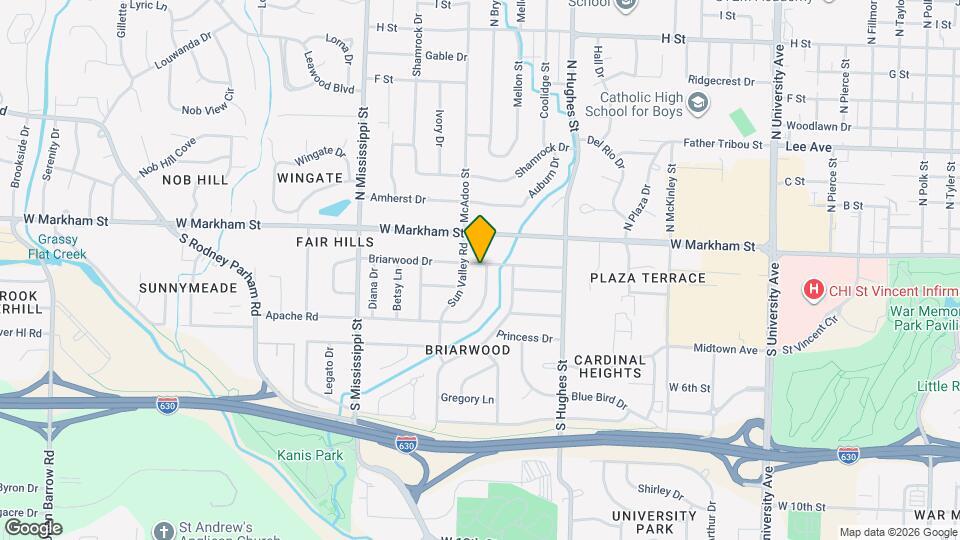 7200 Apache Rd Map and Location Details