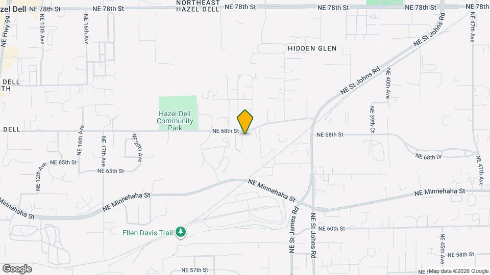 6709 NE 27th Ct Map and Location Details