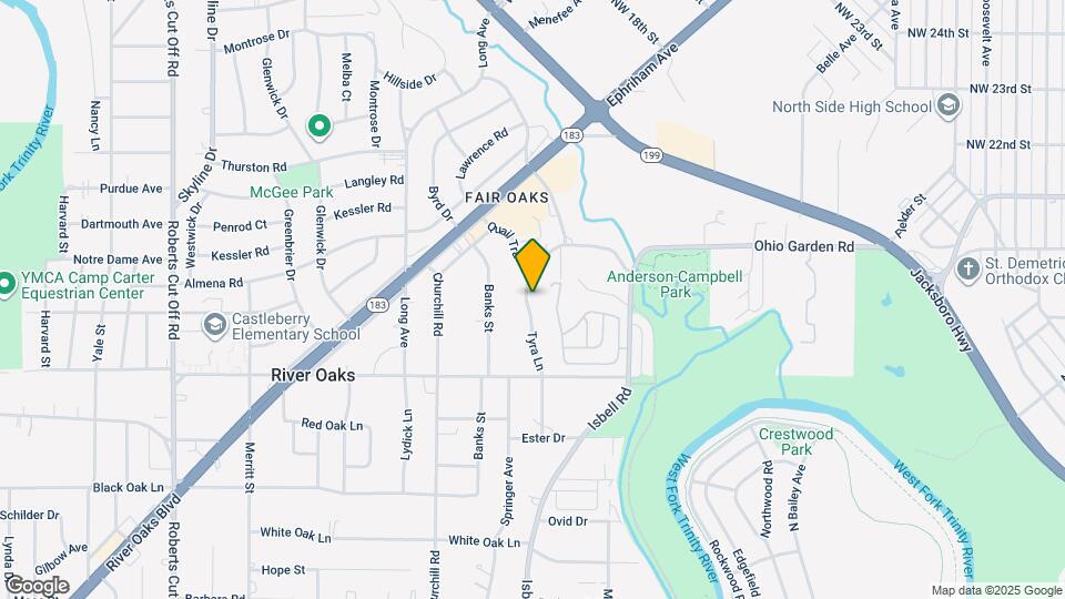 1140 Tyra Ln Map and Location Details