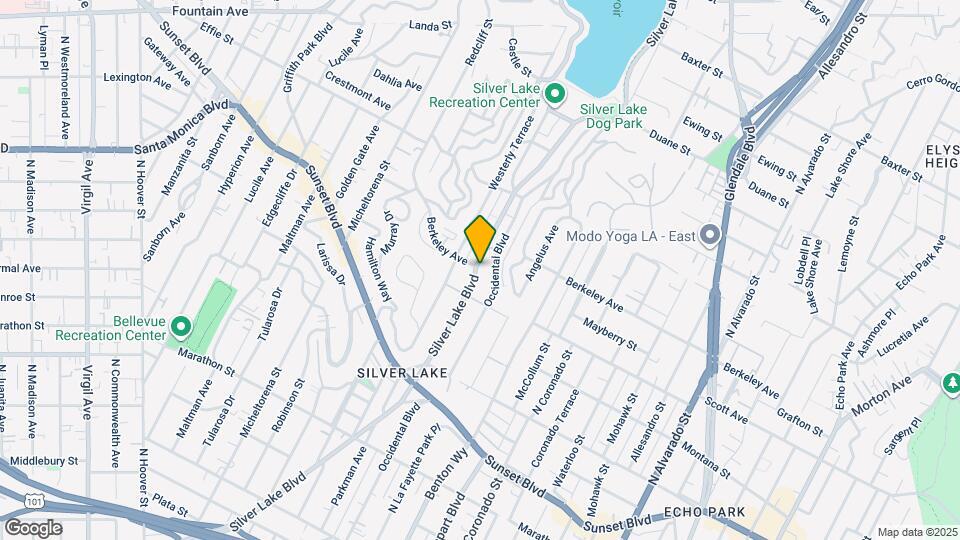 1492 Silver Lake Blvd Map and Location Details