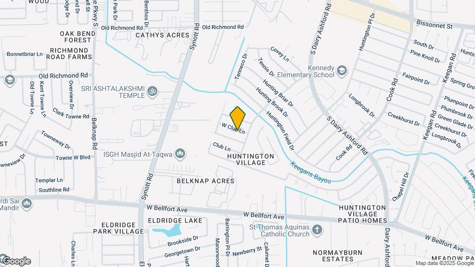 12715 W Club Ln Map and Location Details