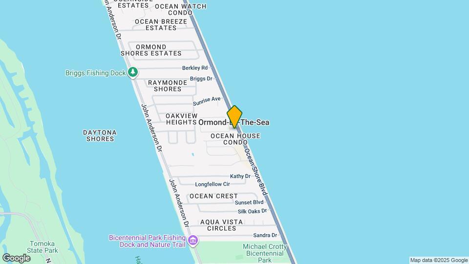 2222 Ocean Shore Blvd Map and Location Details