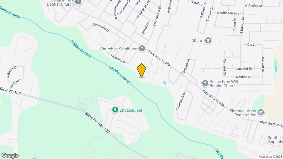 1173 Waxwing Dr, Unit C Map and Location Details
