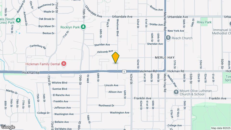 2404 Westover Blvd Map and Location Details