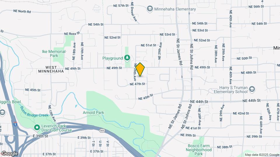 2621 NE 48th St Map and Location Details