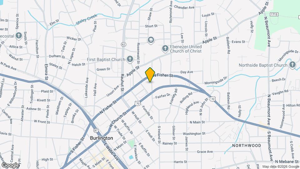 314-316-316 N Ireland St Map and Location Details