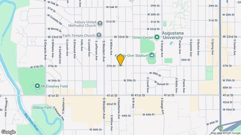 1809 W 37th St Map and Location Details