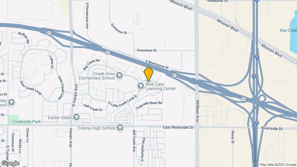 3933 Klamath River Dr Map and Location Details