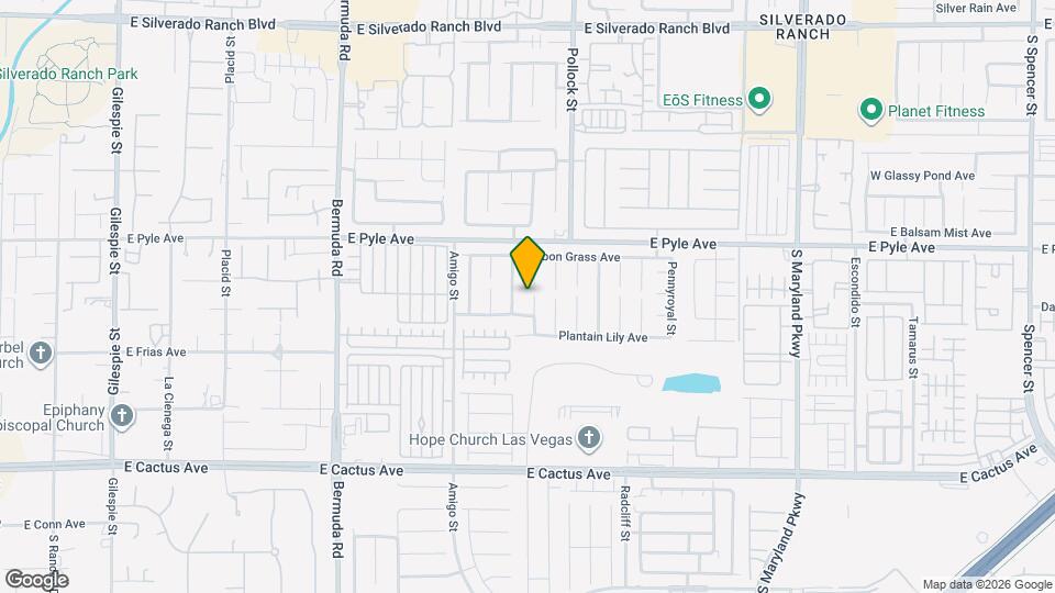 10207 S Ghost Gum St Map and Location Details