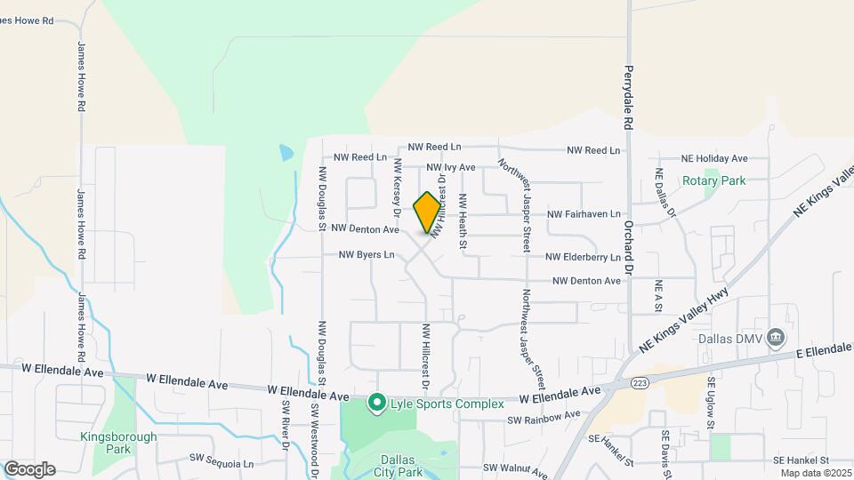 505-507 NW Hillcrest Dr Map and Location Details