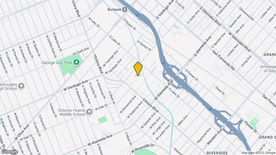 240 W Cedar Ave Map and Location Details