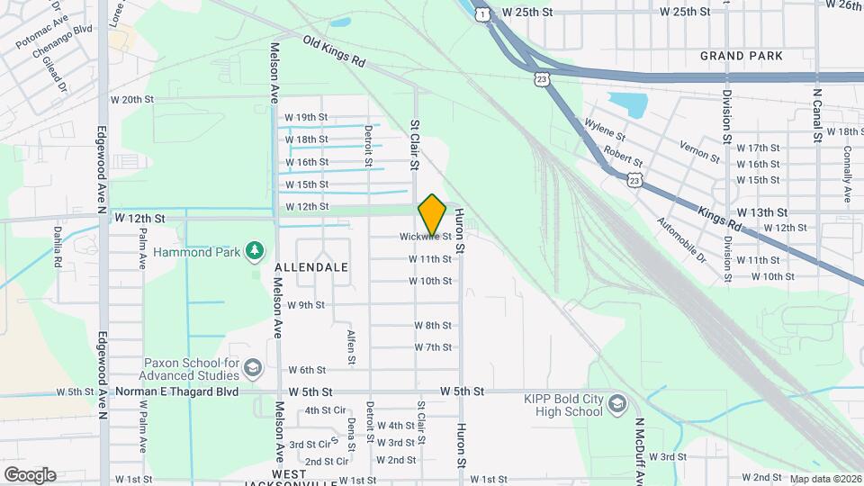 2854 Wickwire St Map and Location Details