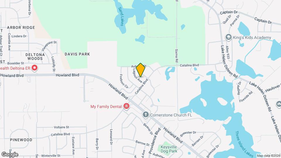 2980 Lagoon Ave Map and Location Details