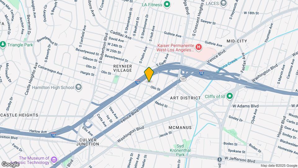 2650 Corning St Map and Location Details