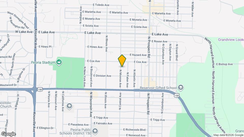 3904 N Monroe Ave Map and Location Details