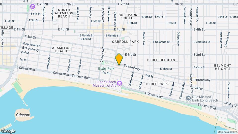 Rare Bluff Park Triplex Offering Map and Location Details