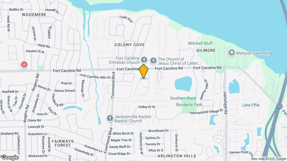 7622 Rain Forest Dr N Map and Location Details