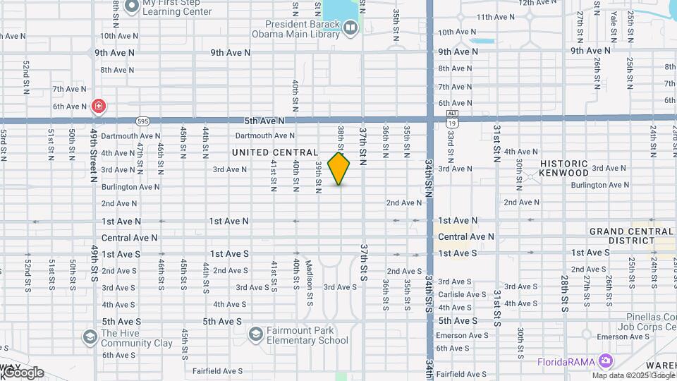 220 38th St N Map and Location Details