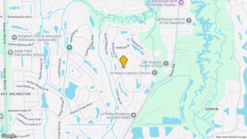 12558 Glamdring Ct Map and Location Details