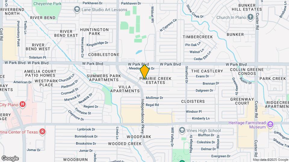 2825 Knollwood Dr Map and Location Details