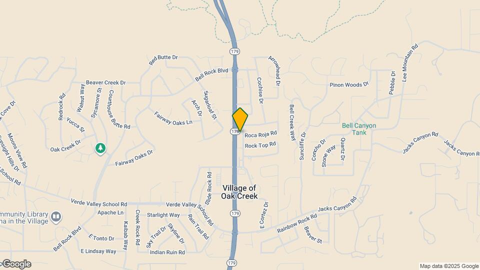 115 Canyon Diablo Rd Map and Location Details