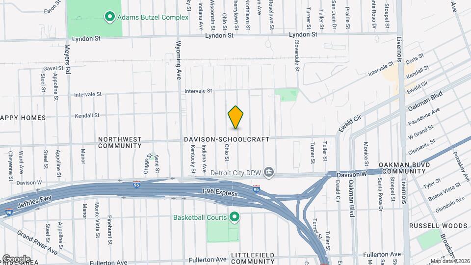 13925 Cherrylawn St Map and Location Details