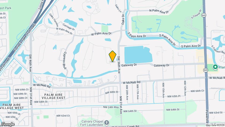 820 E Cypress Ln Map and Location Details