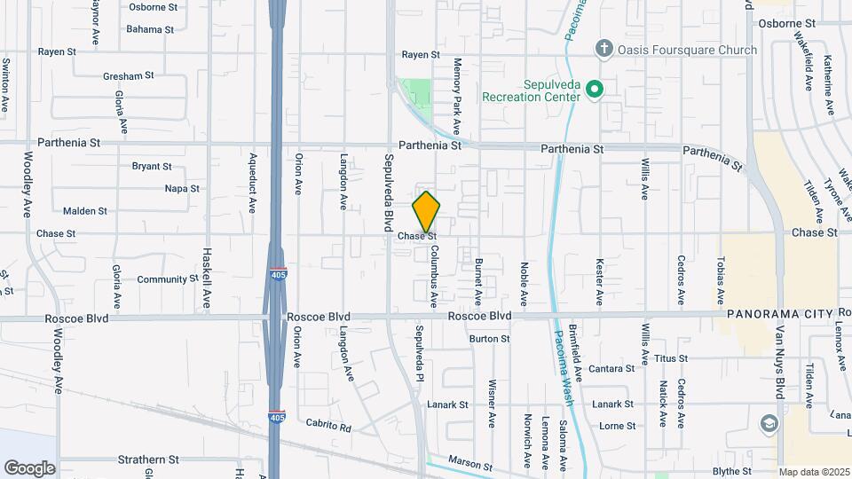 15316 Chase St Map and Location Details