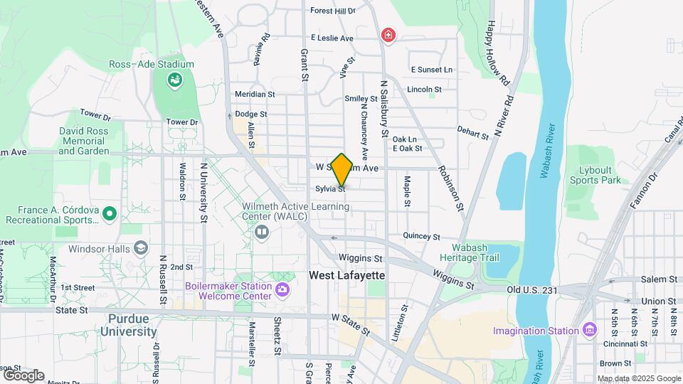 330 Sylvia St Map and Location Details