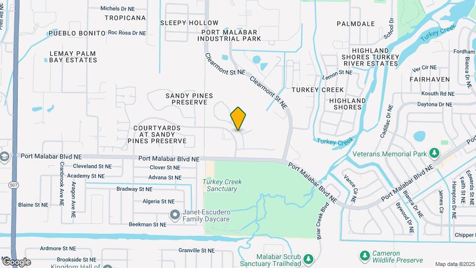 958 Pine Creek Cir NE Map and Location Details
