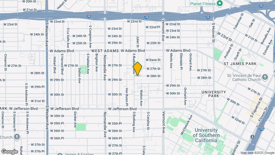 1530 W 28th St Map and Location Details