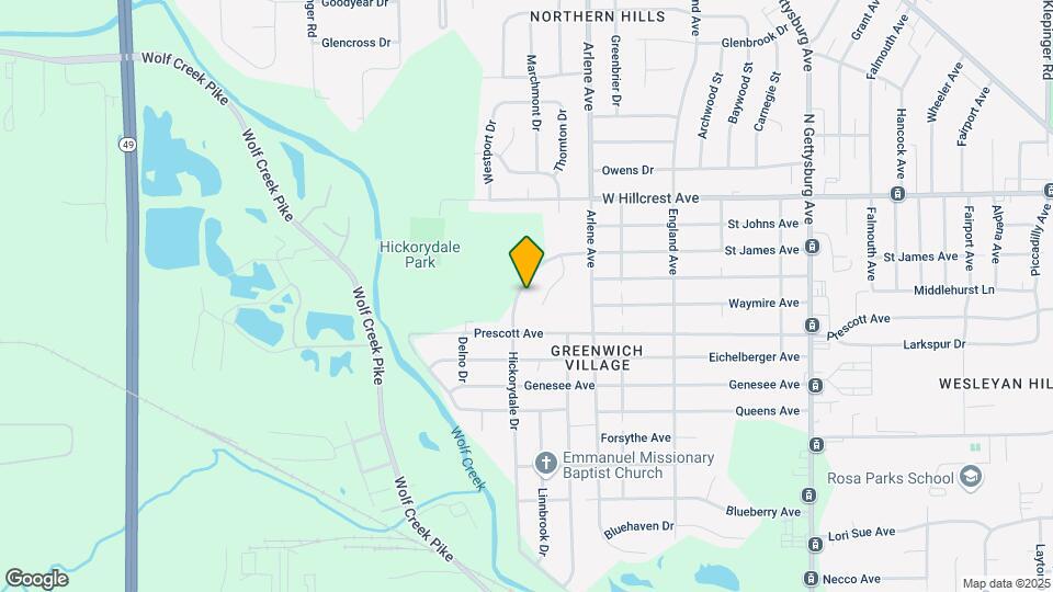2062 Hickorydale Dr Map and Location Details