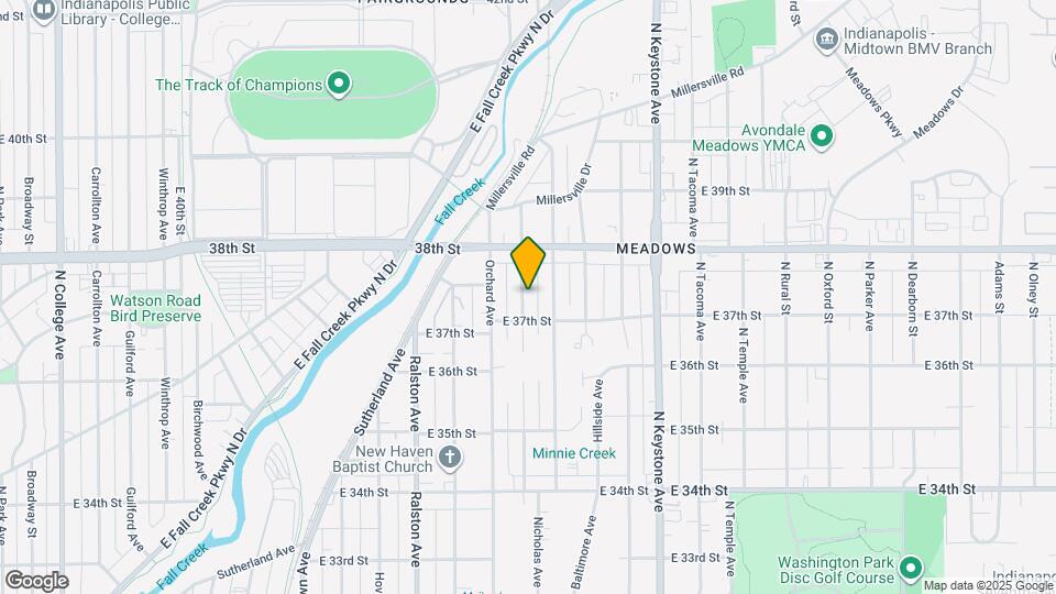 3721 Kinnear Ave Map and Location Details