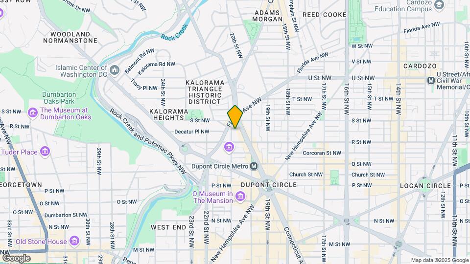 1721 21st St NW Map and Location Details