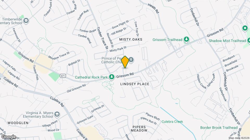 4710 Oakfield Way Map and Location Details