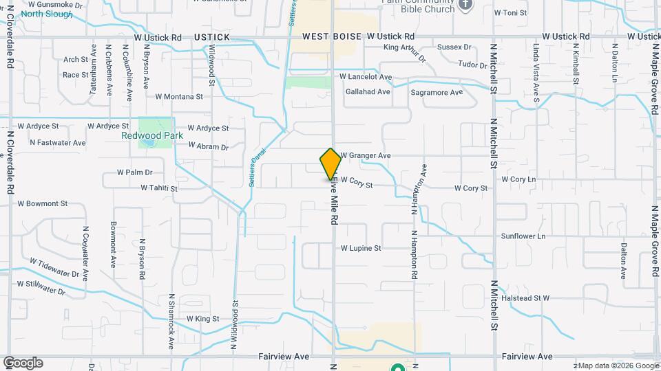 10600 W Tahiti St Map and Location Details