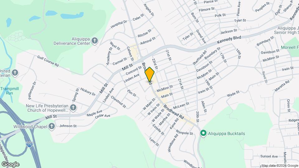 2671 Brodhead Rd Map and Location Details