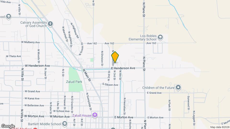 826 N Williford Dr Map and Location Details